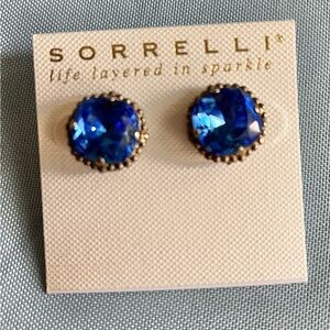 Sorrelli Blue Stud Earrings